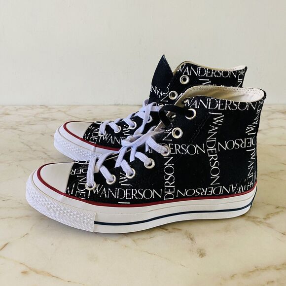 CONVERSE x JW ANDERSON Black White Chuck 70 High Top Americana - US 7 #160807C - Picture 3 of 8